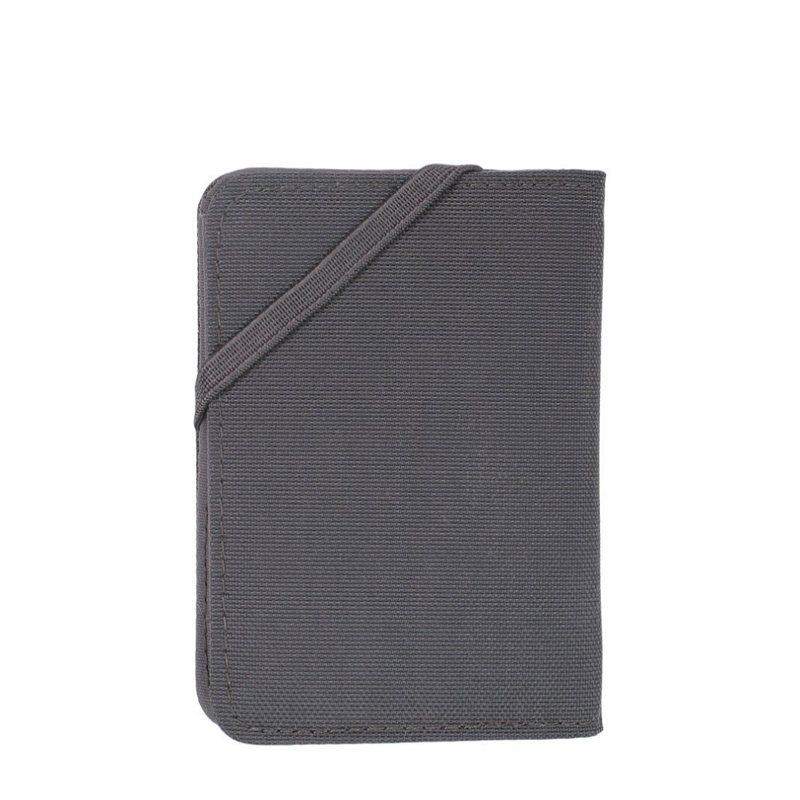 Lifeventure RFiD Card Wallet Recycled  in Grey-1